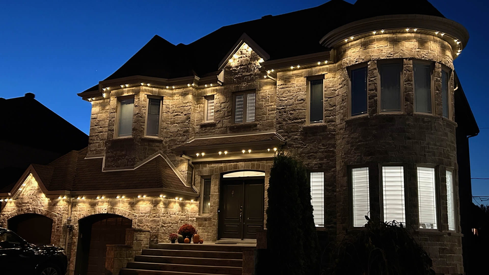 Landscape lighting banner photo