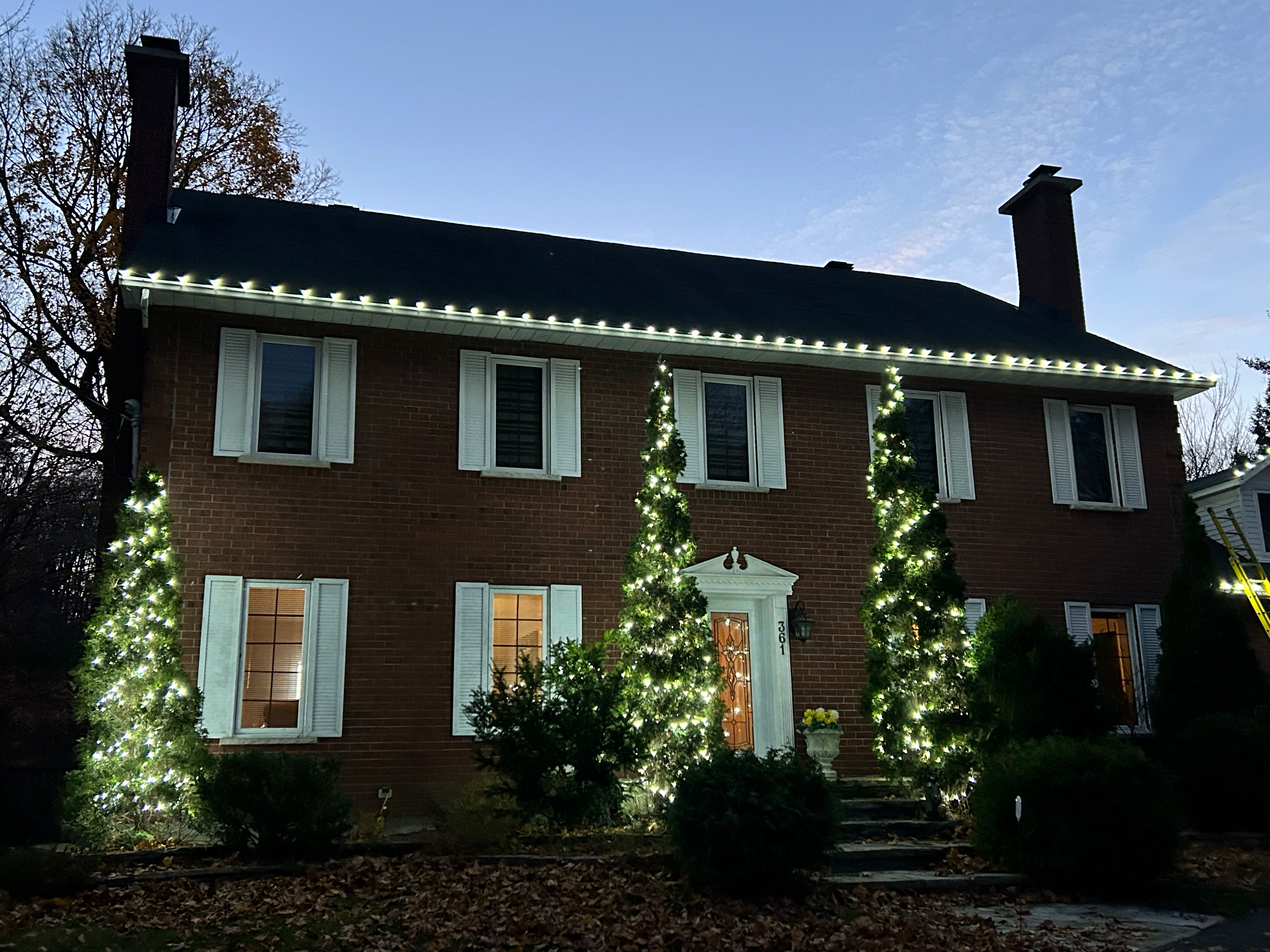 Apporter la Magie des Lumières de Noël à Hudson!