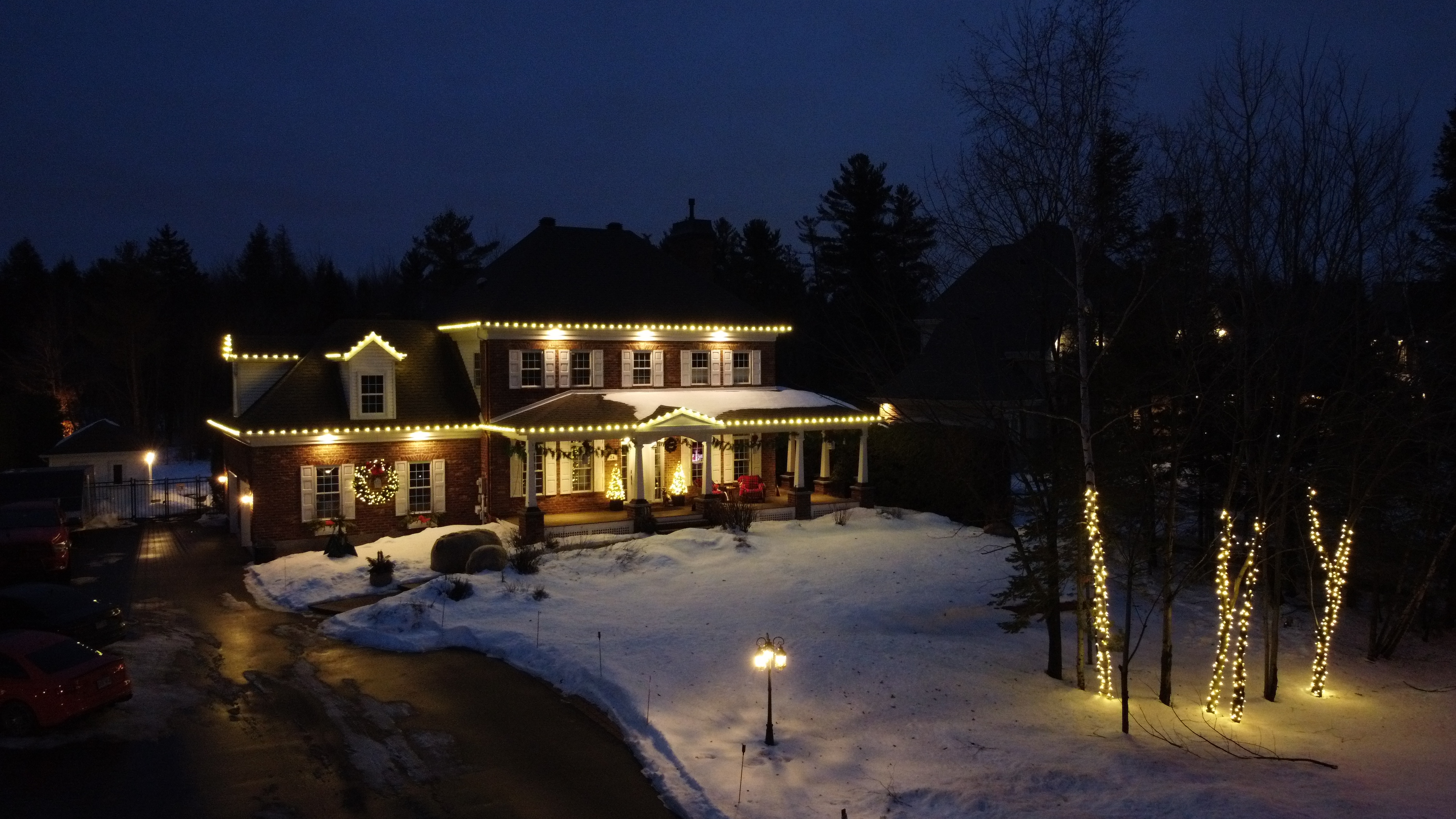 Lumières de Noël à Blainville